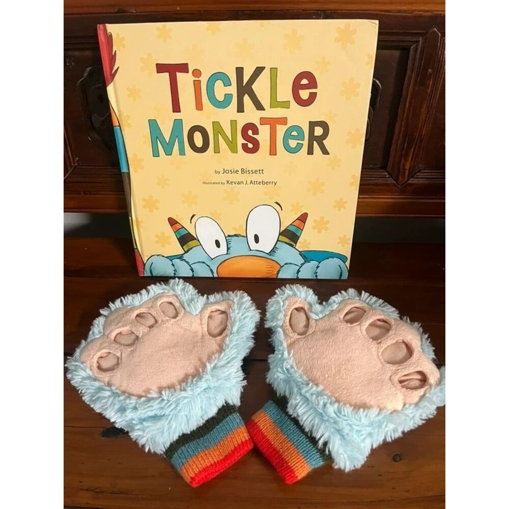 Tickle Monster Book & Mitts